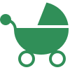 icons8 stroller filled 100